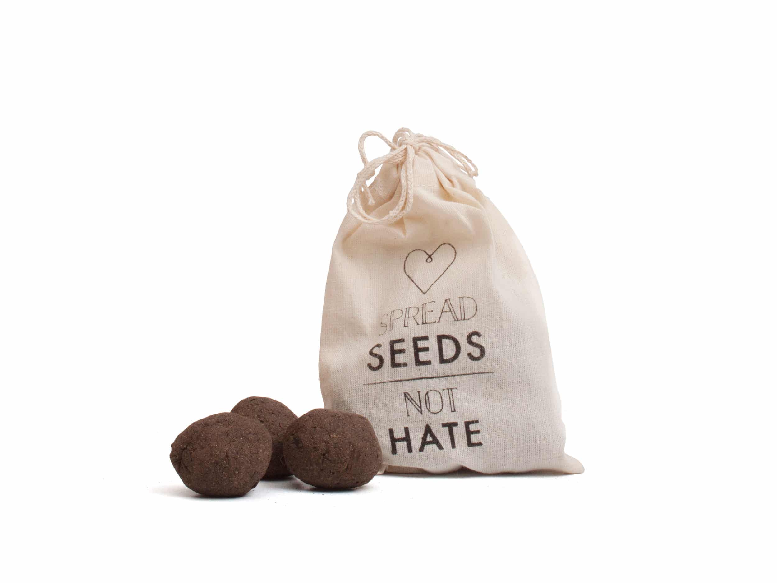Schweizer Geschenke Schweizer Produkte Urban Gardening GorillaGardening Bern Seedballs Spread Seeds not Hate KURTS.ch